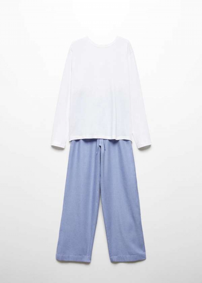 Mango Combined Two-piece Pajamas | MNG-23663