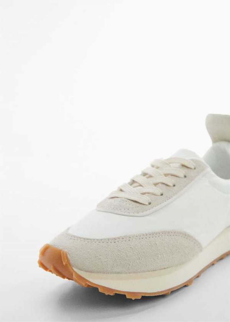 Mango Contrast Panel Sneakers | MNG-23510