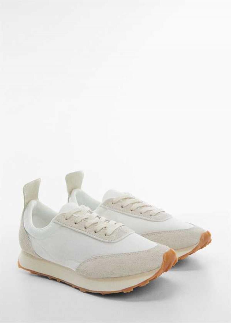 Mango Contrast Panel Sneakers | MNG-23510