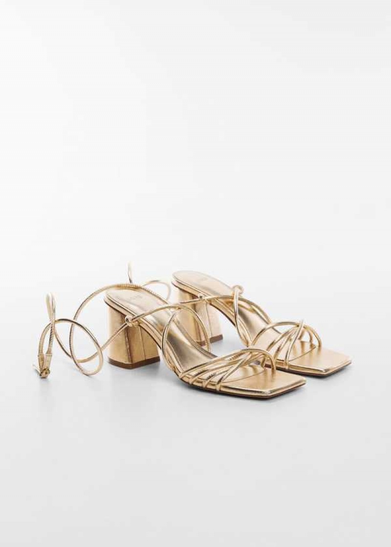 Mango Criss-cross Straps Sandals | MNG-23544