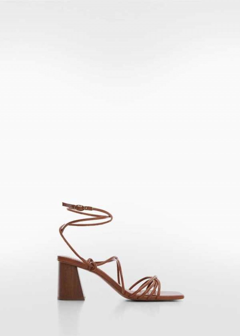 Mango Criss-cross Straps Sandals | MNG-23543