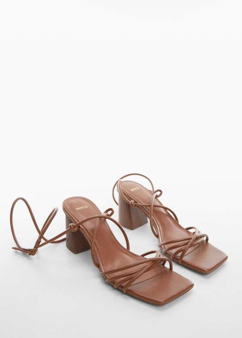 Mango Criss-cross Straps Sandals | MNG-23543