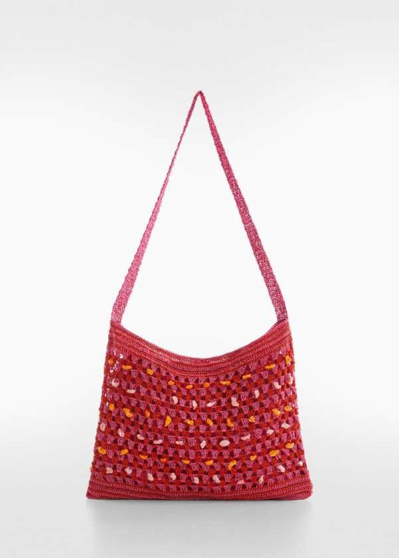 Mango Crochet Bag With Shell Detail | MNG-23246