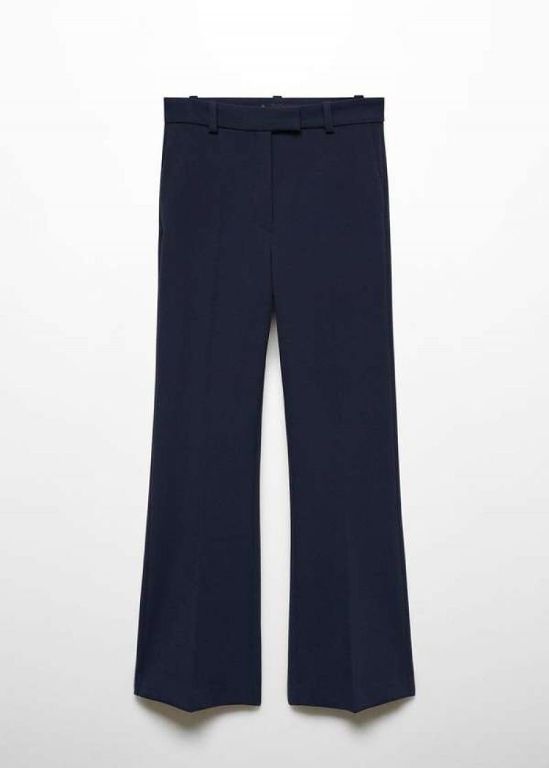 Mango Cropped Flared Pants | MNG-24383