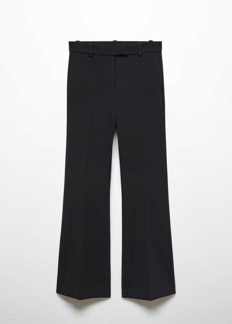 Mango Cropped Flared Pants | MNG-24391