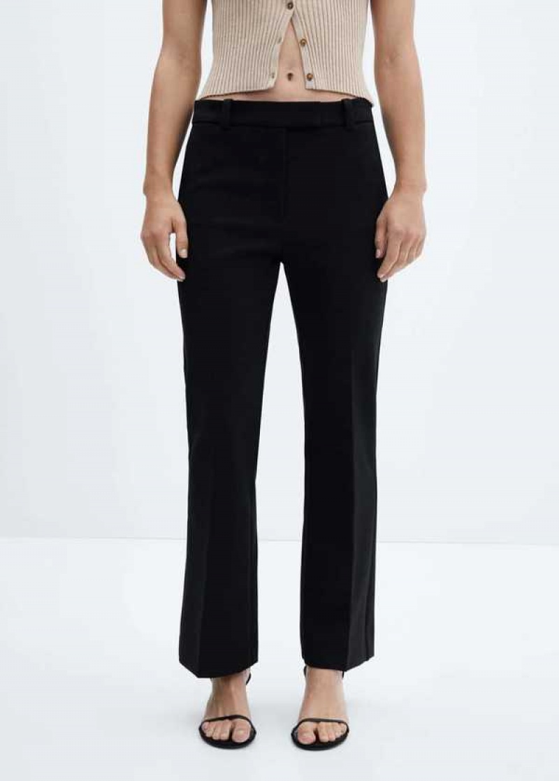 Mango Cropped Flared Pants | MNG-24391