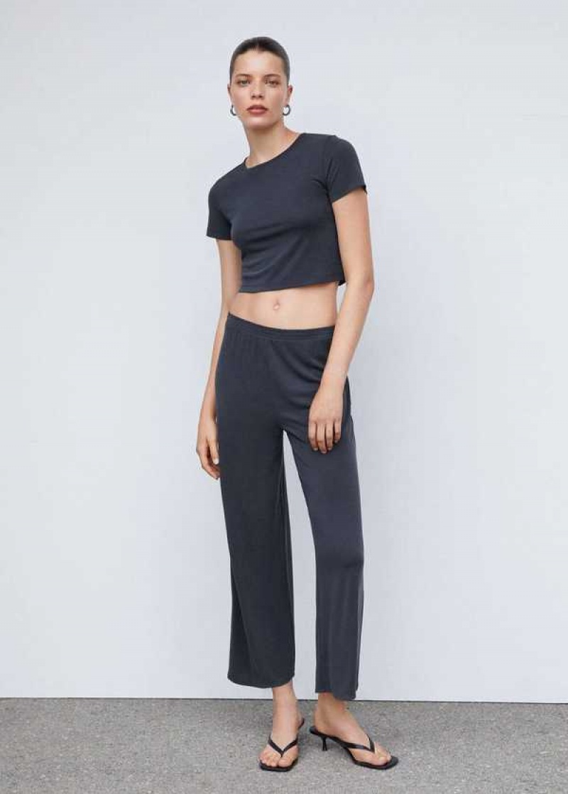 Mango Culotte Jogger Trousers | MNG-24329