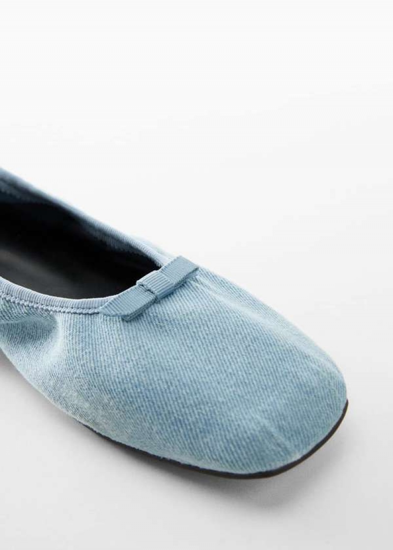 Mango Denim Ballerinas | MNG-23366