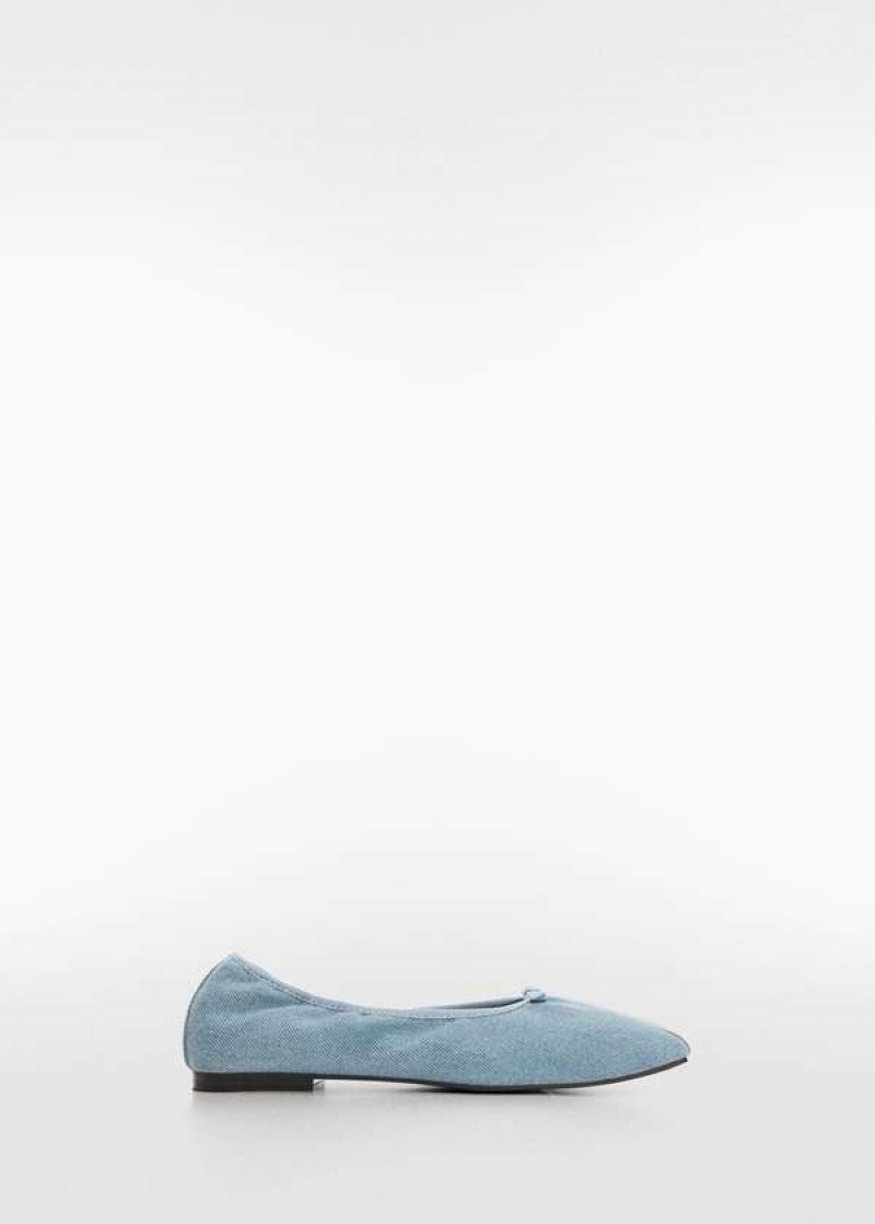 Mango Denim Ballerinas | MNG-23366