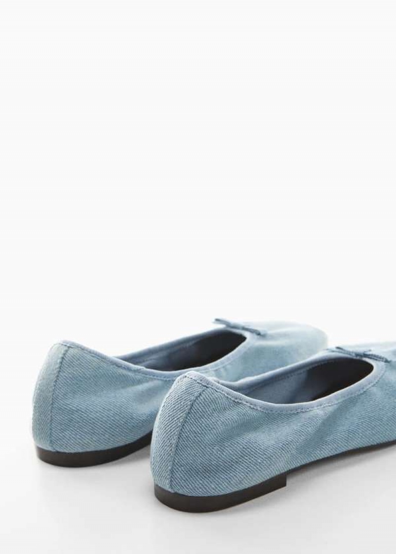 Mango Denim Ballerinas | MNG-23366