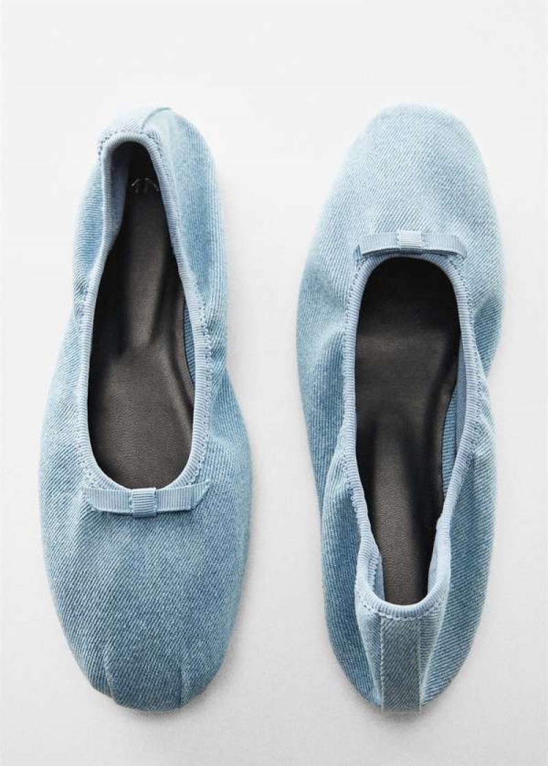 Mango Denim Ballerinas | MNG-23366