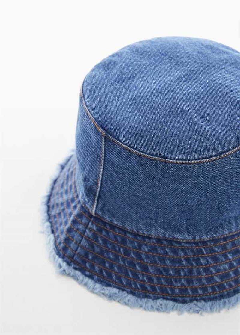 Mango Denim Bucket Hat | MNG-22685