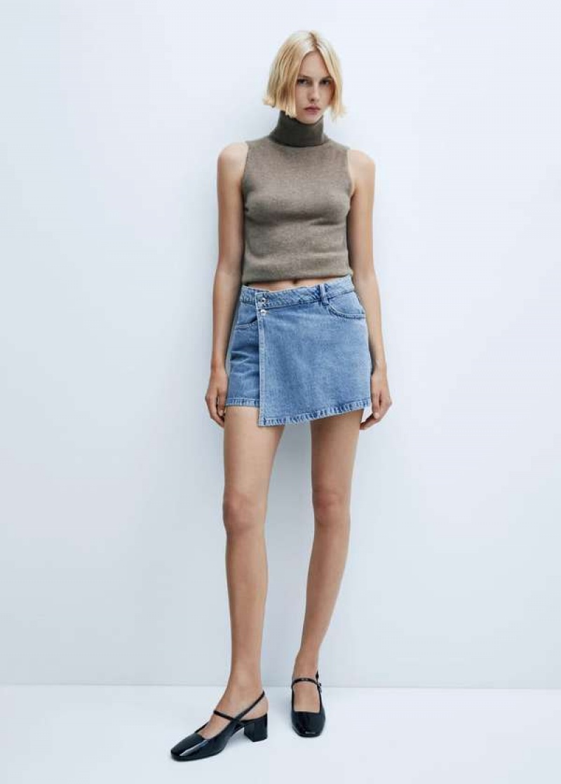 Mango Denim Culottes | MNG-23892