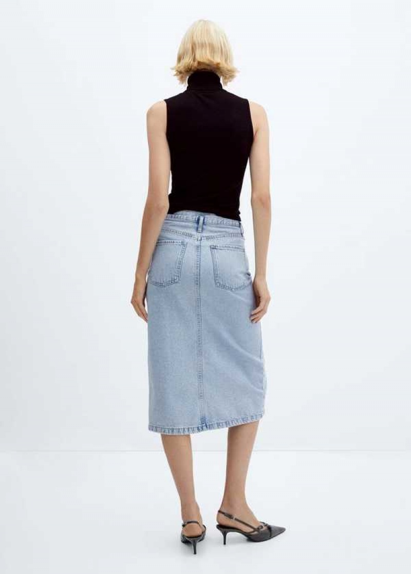 Mango Denim Midi-skirt | MNG-24191