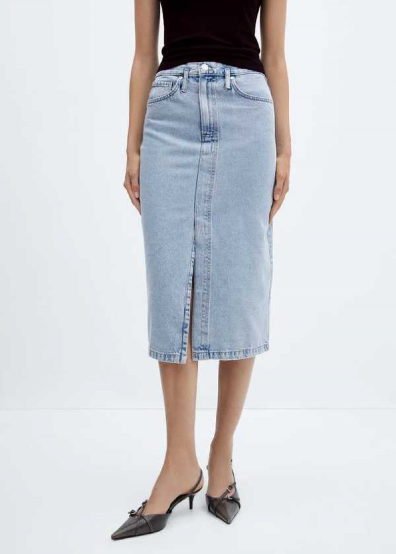 Mango Denim Midi-skirt | MNG-24191