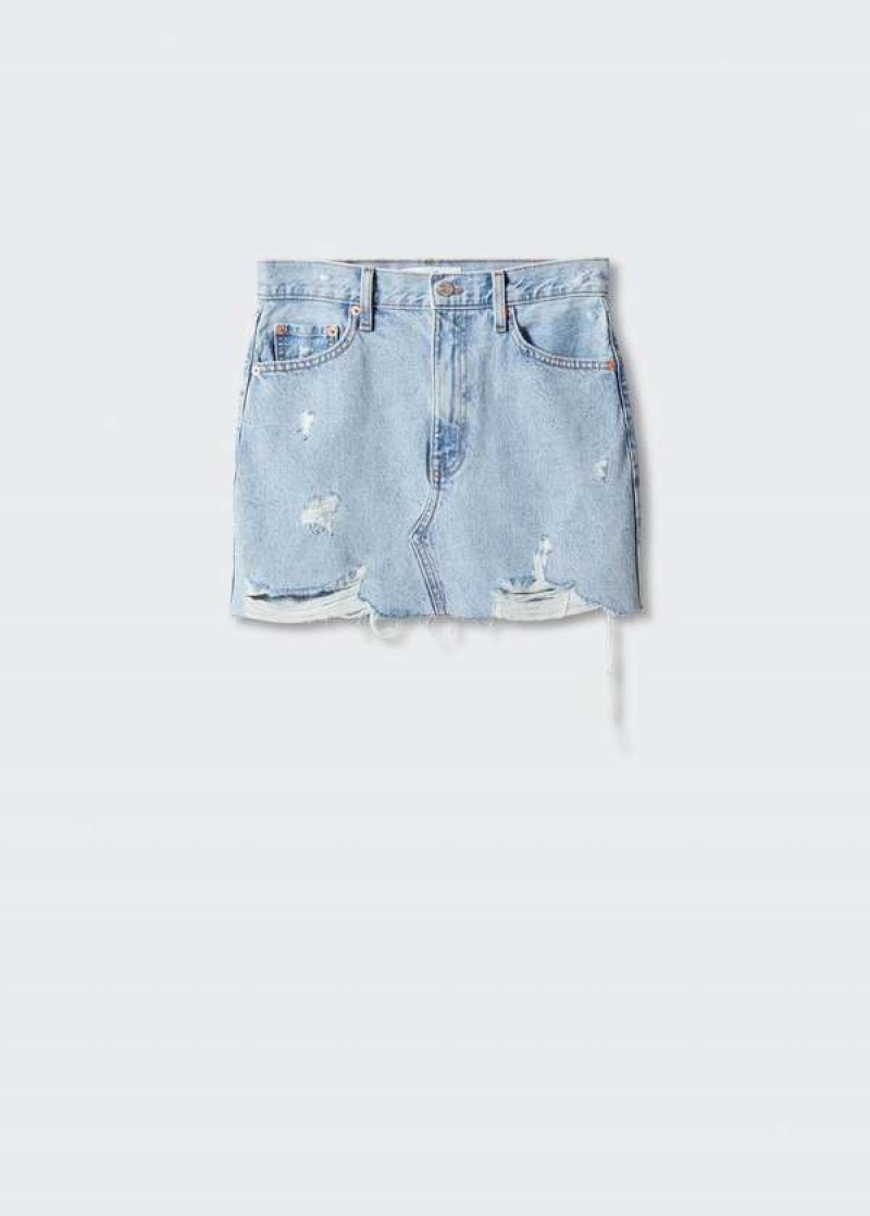 Mango Denim Mini-skirt | MNG-24158