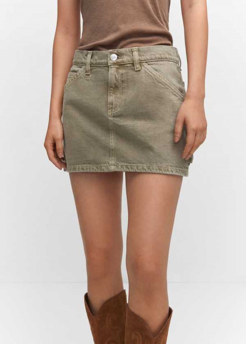 Mango Denim Mini-skirt | MNG-24188