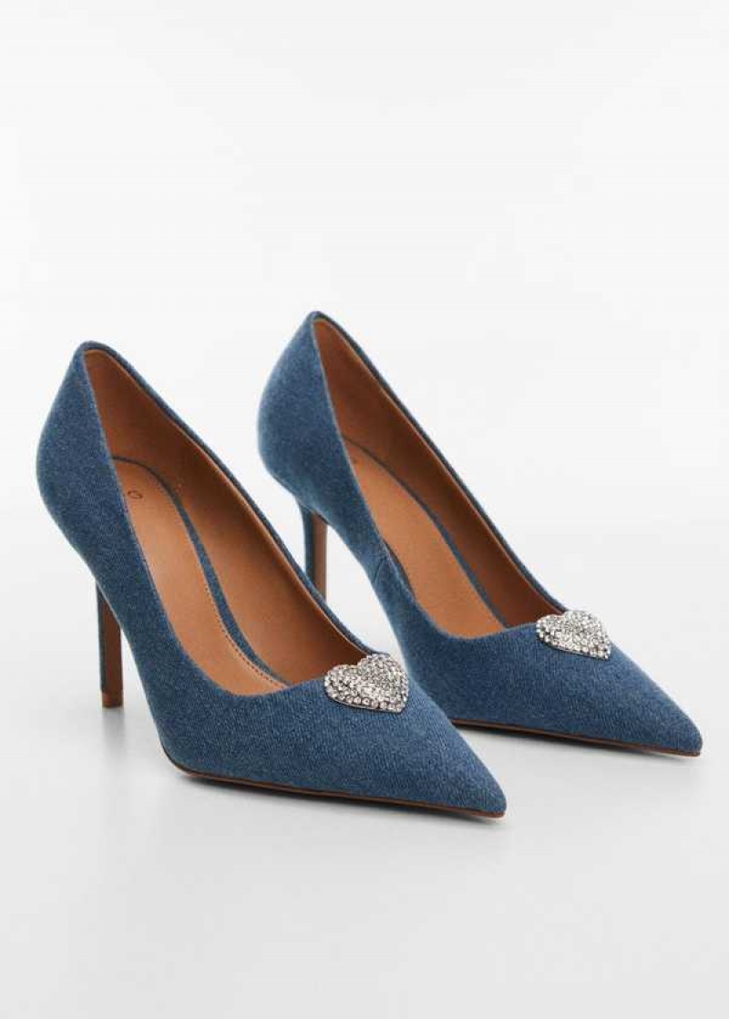 Mango Denim Shoes With Rhinestone Detail | MNG-23605