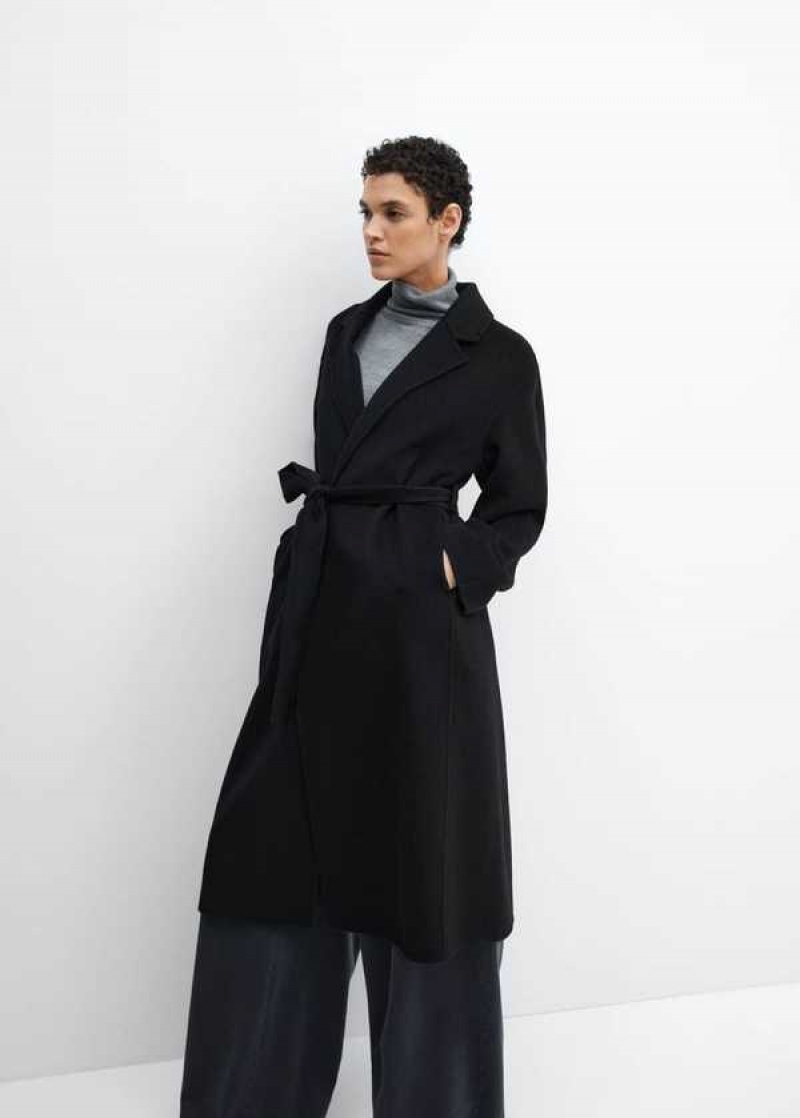 Mango Double-breasted Vlna Coat | MNG-26487