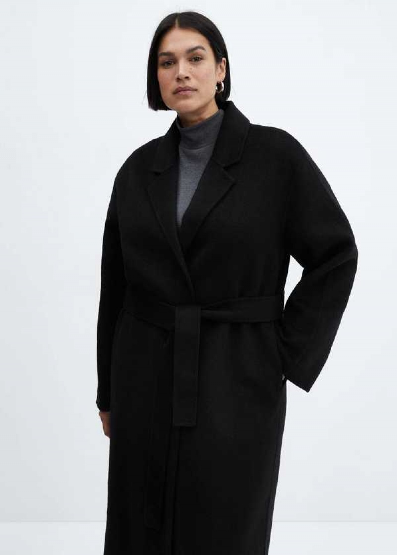 Mango Double-breasted Vlna Coat | MNG-26487