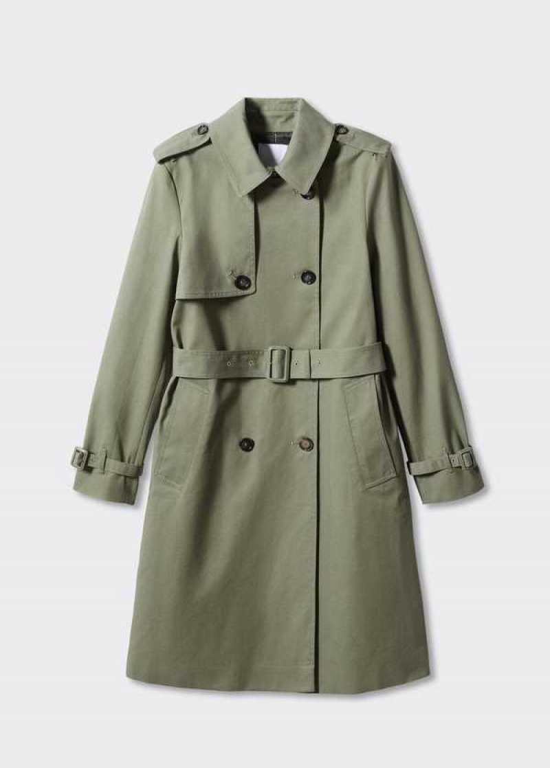 Mango Double-button Trench Coat | MNG-26430