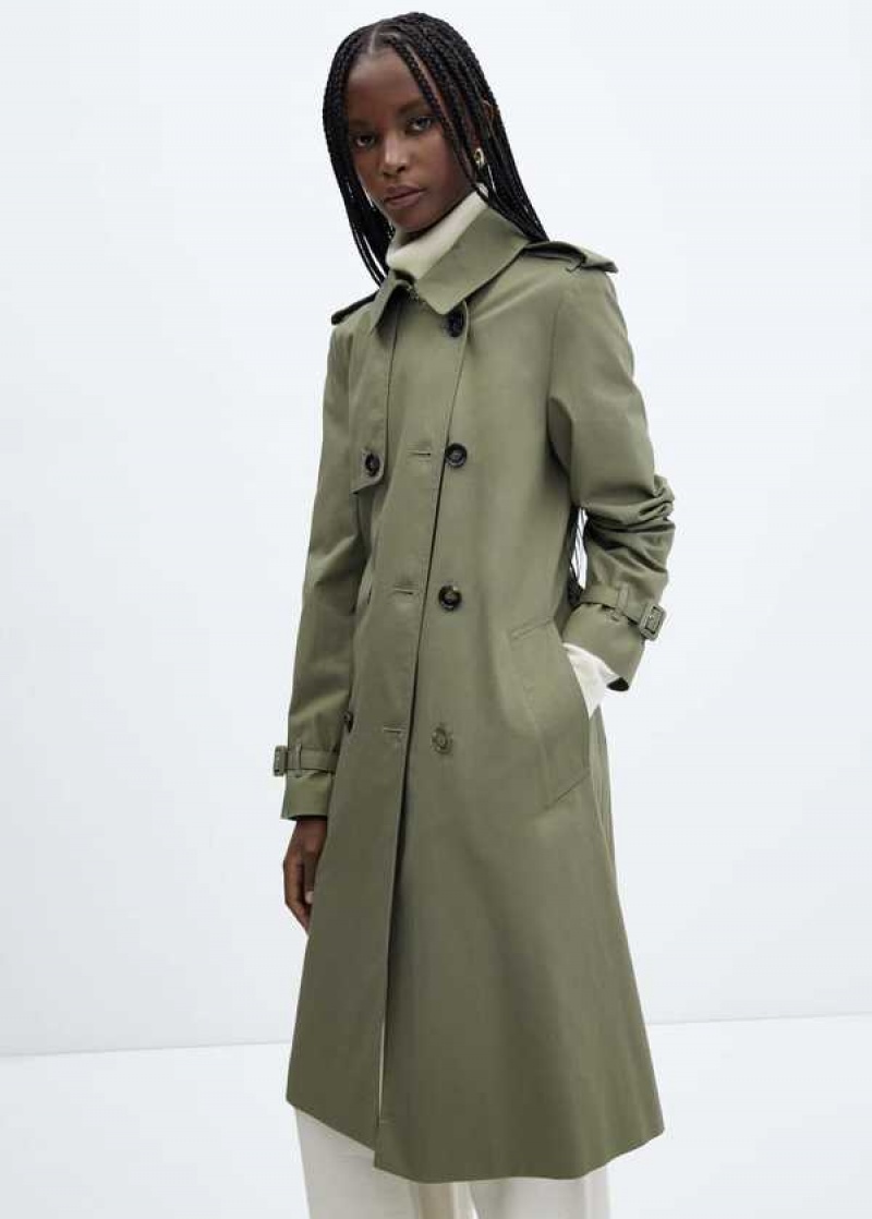 Mango Double-button Trench Coat | MNG-26430