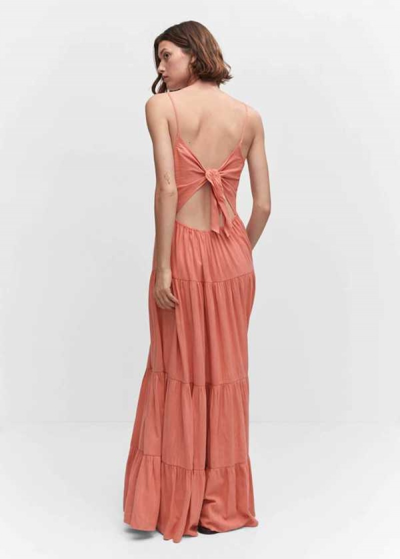 Mango Embossed Flower Gown | MNG-26188