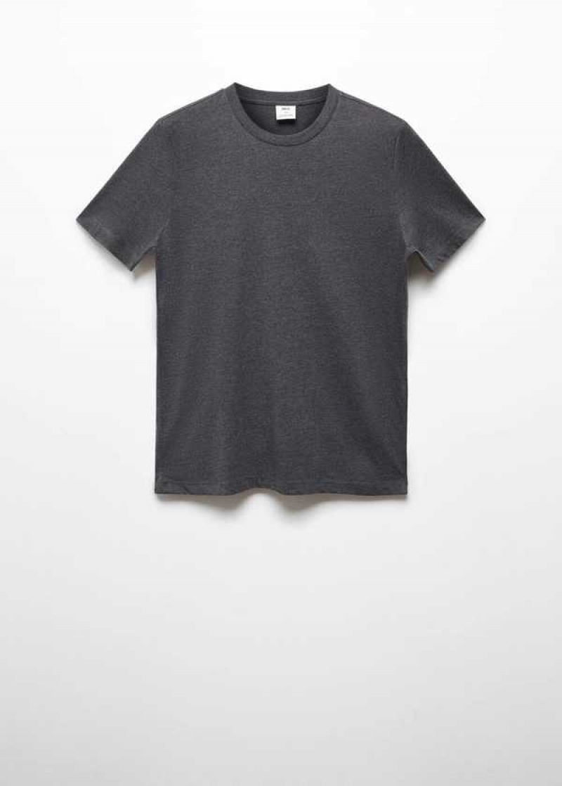 Mango Essential Bavlněné-blend T-shirt | MNG-21719