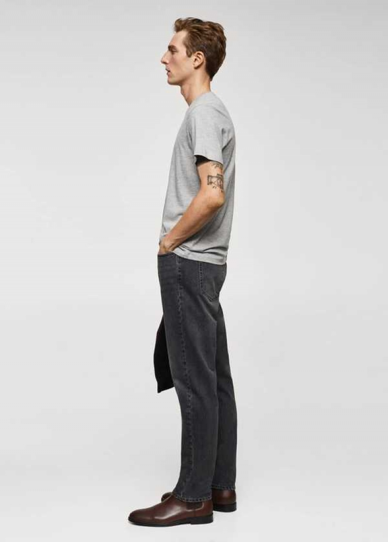 Mango Essential Bavlněné-blend T-shirt | MNG-21718