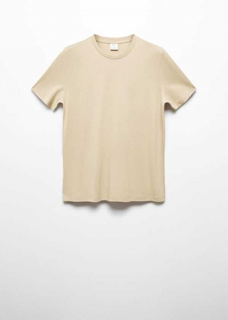 Mango Essential Bavlněné-blend T-shirt | MNG-21717