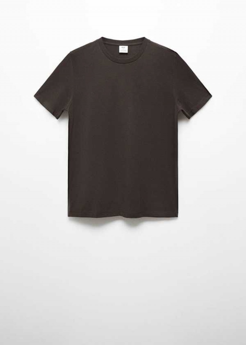 Mango Essential Bavlněné-blend T-shirt | MNG-21710