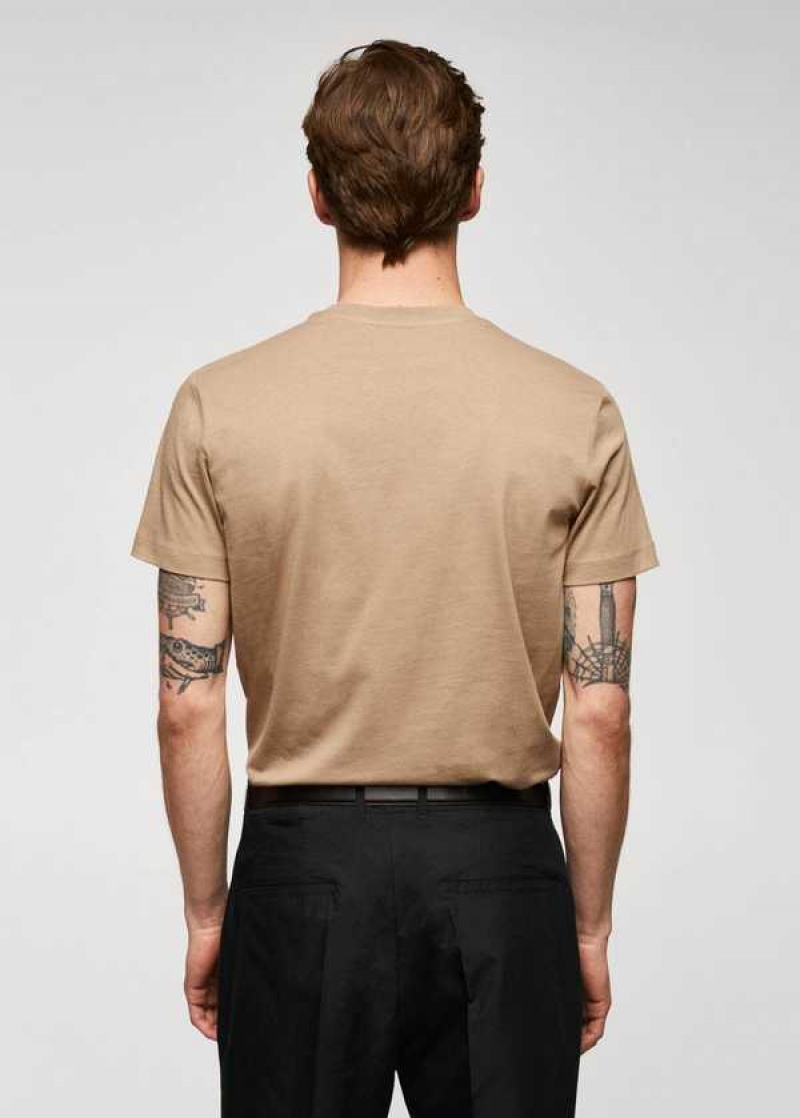 Mango Essential Bavlněné-blend T-shirt | MNG-21564