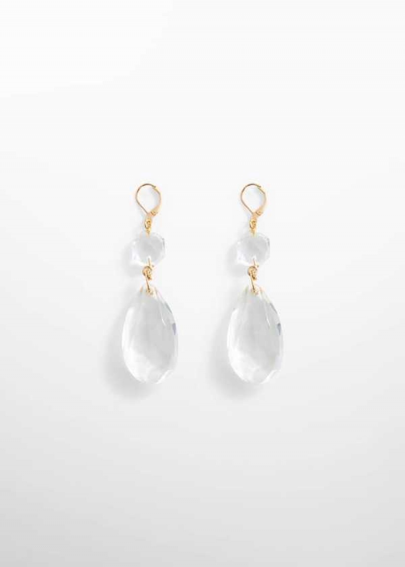 Mango Faceted Crystal Earring | MNG-22815