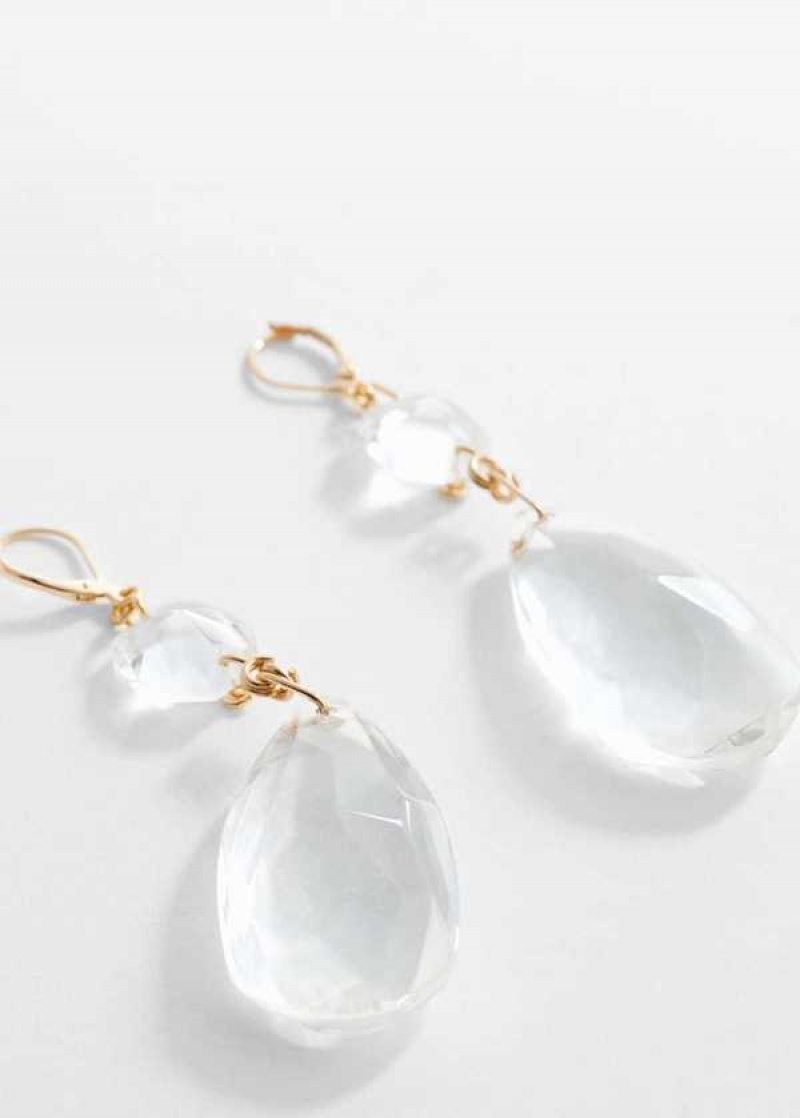 Mango Faceted Crystal Earring | MNG-22815