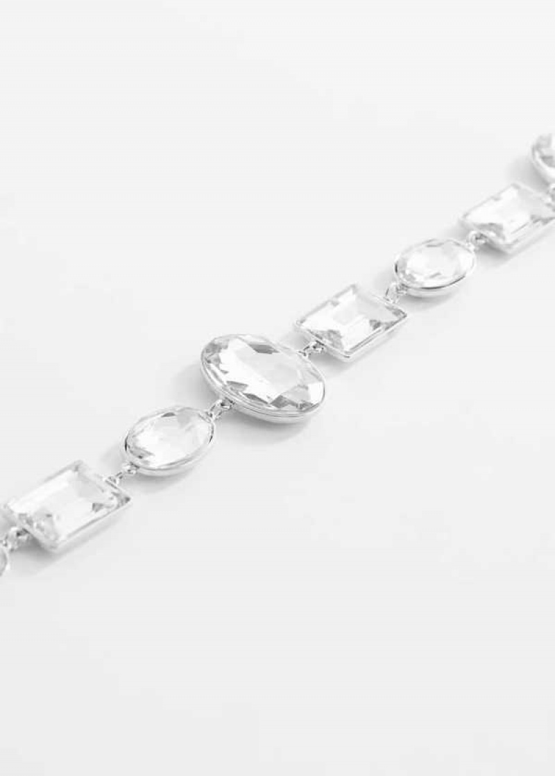 Mango Faceted Crystal Necklace | MNG-22871