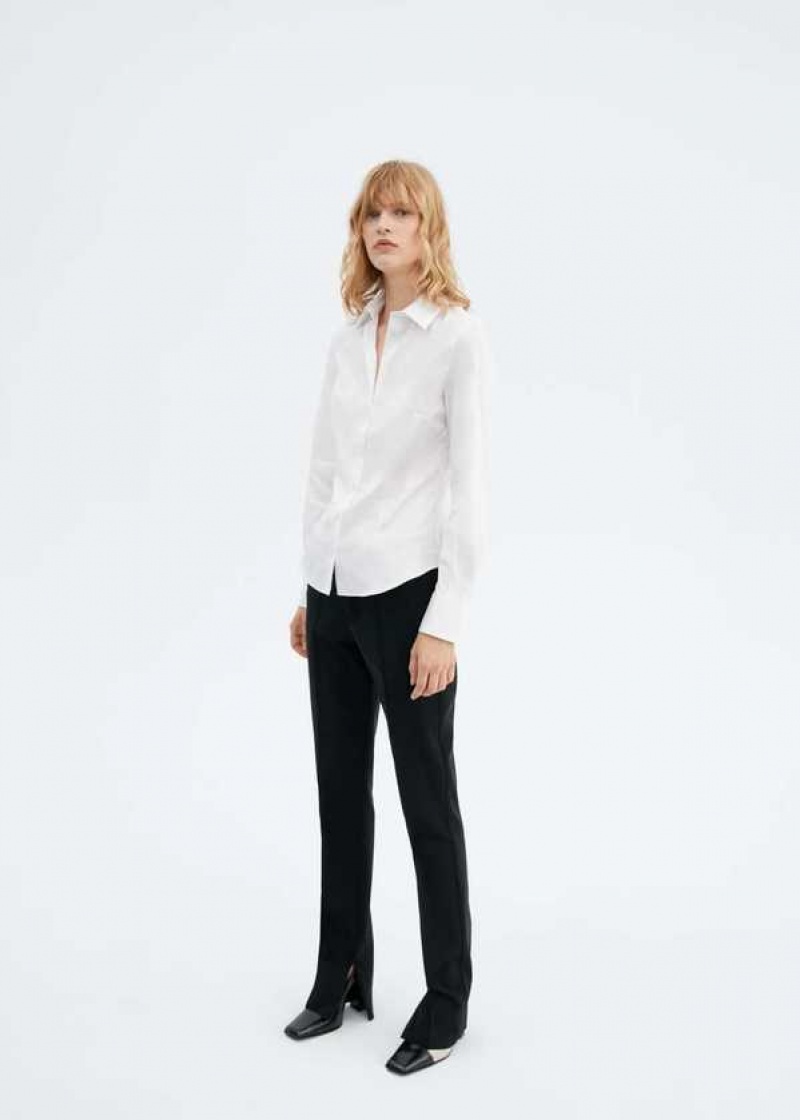 Mango Fitted Bavlněné Shirt | MNG-25189