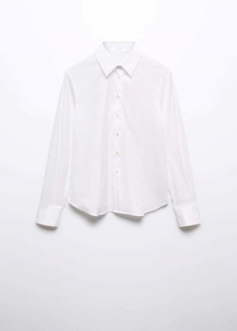 Mango Fitted Bavlněné Shirt | MNG-25189