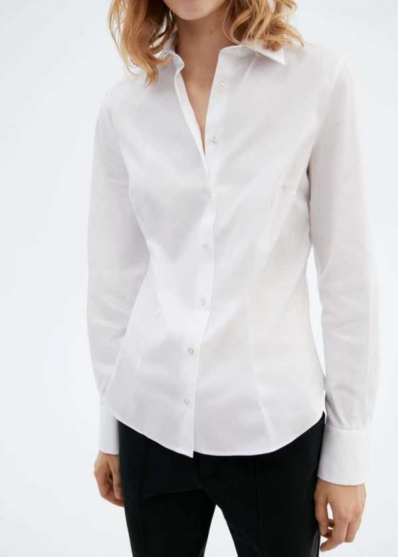 Mango Fitted Bavlněné Shirt | MNG-25189