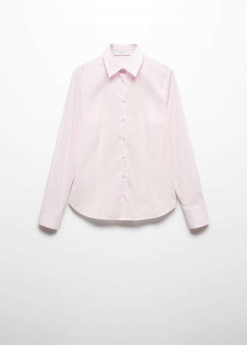 Mango Fitted Bavlněné Shirt | MNG-25278