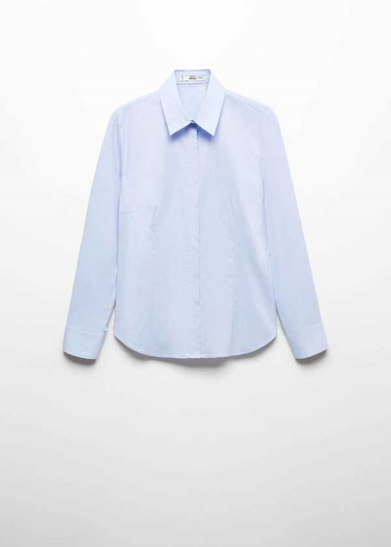 Mango Fitted Bavlněné Shirt | MNG-25361