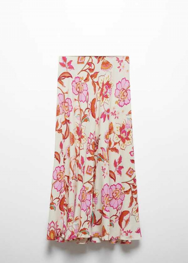 Mango Floral Long Skirt | MNG-24029