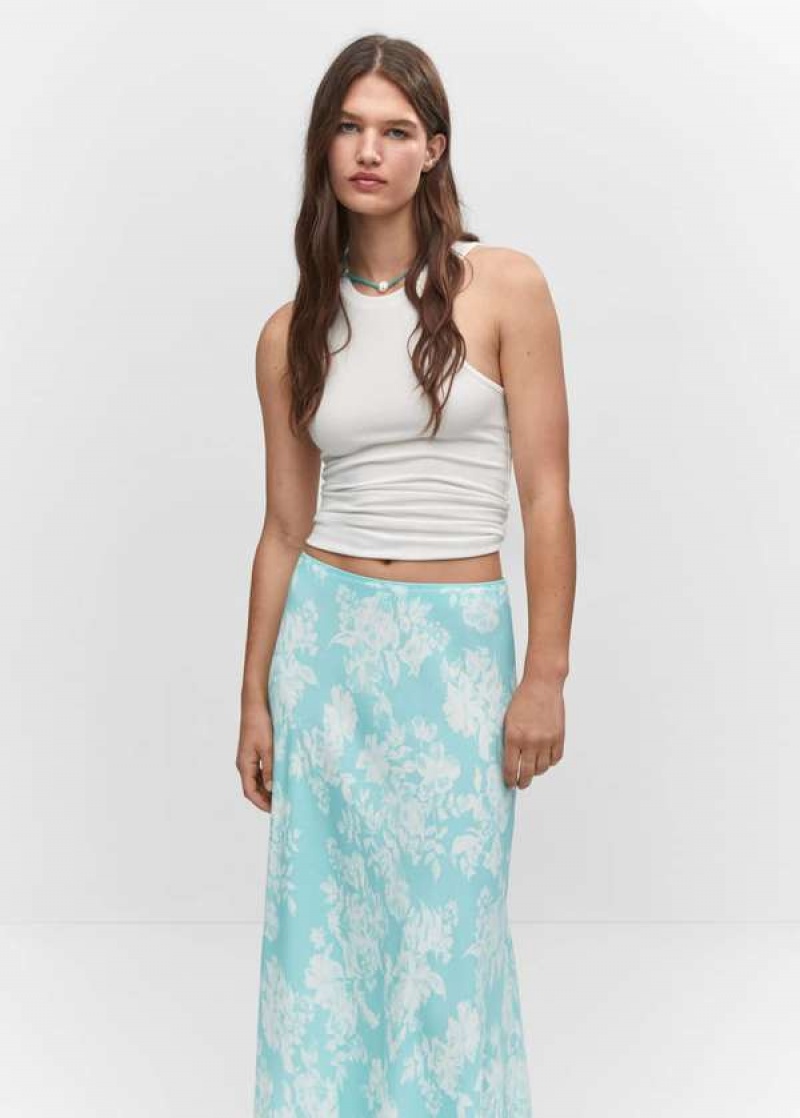 Mango Floral Long Skirt | MNG-24103