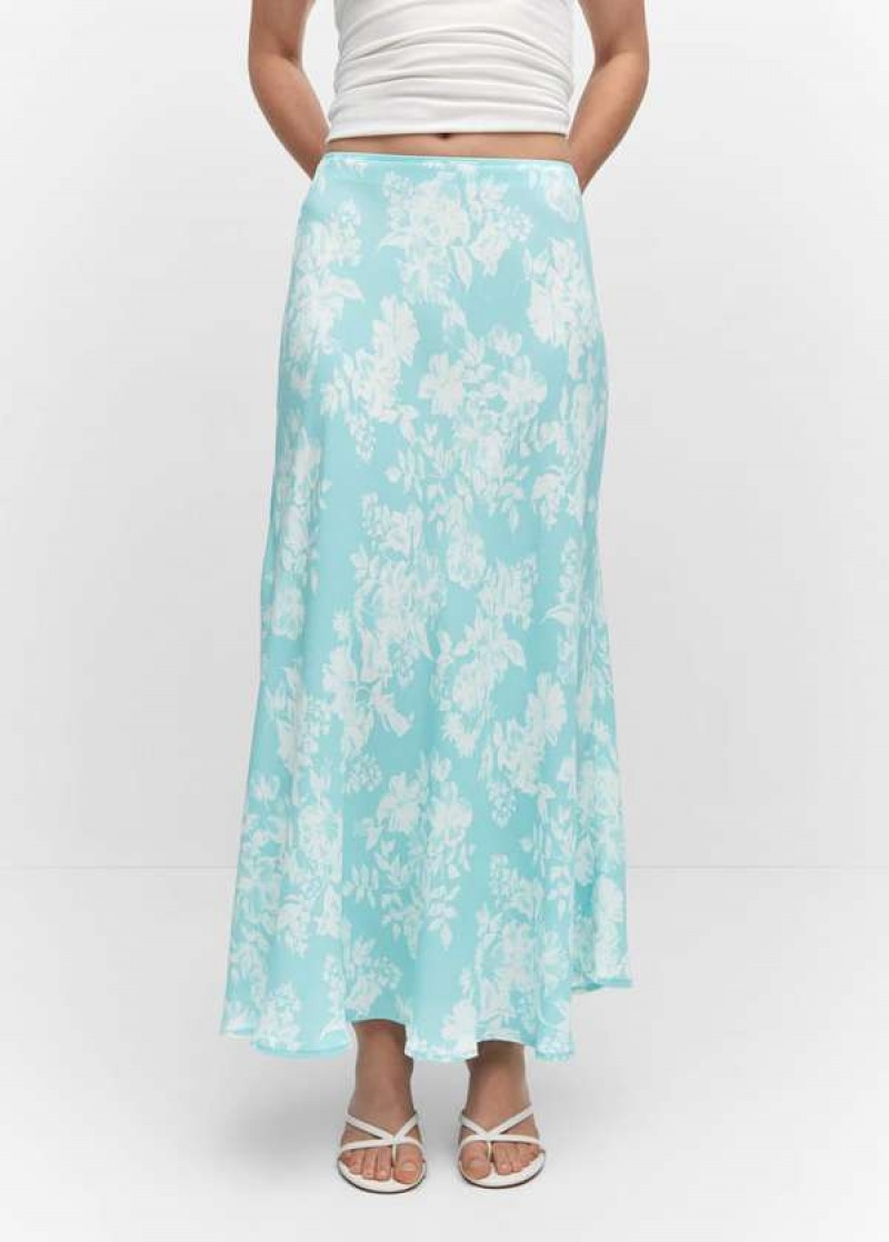 Mango Floral Long Skirt | MNG-24103