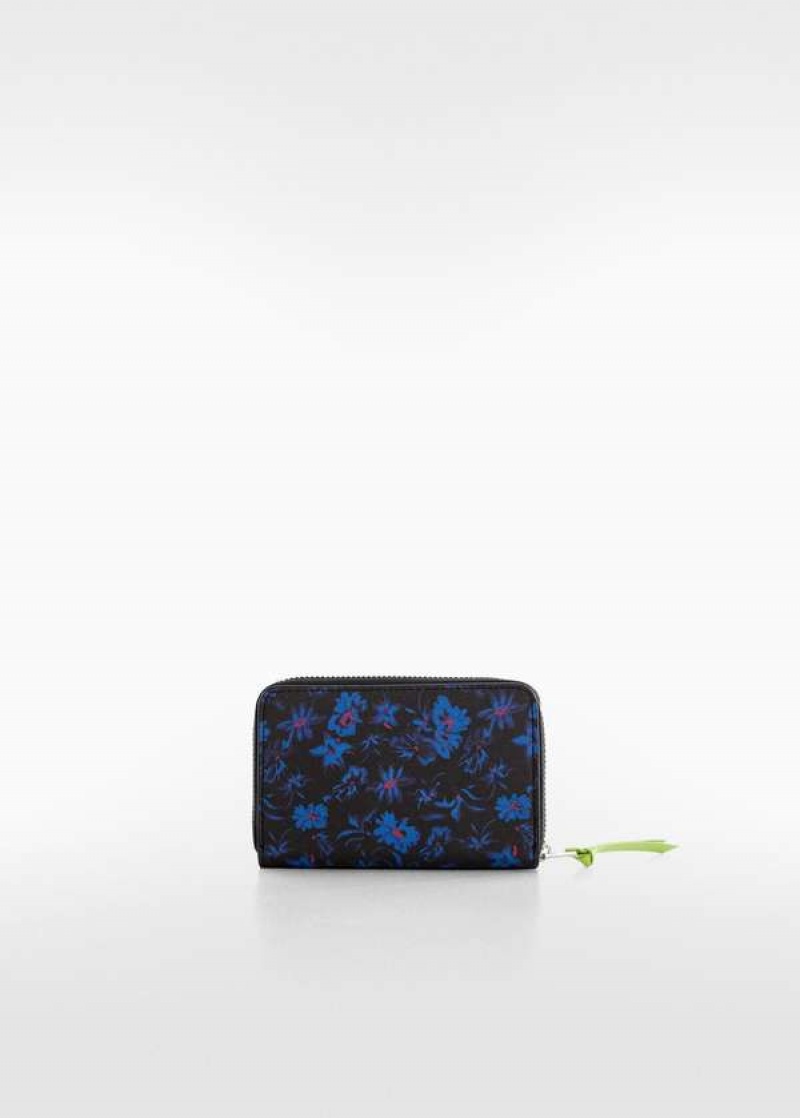 Mango Floral Saffiano-effect Wallet | MNG-23044