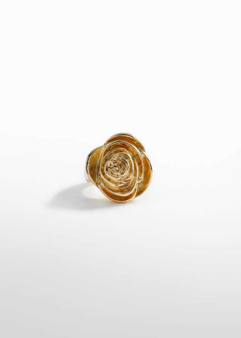 Mango Floral Stamp Ring | MNG-22868