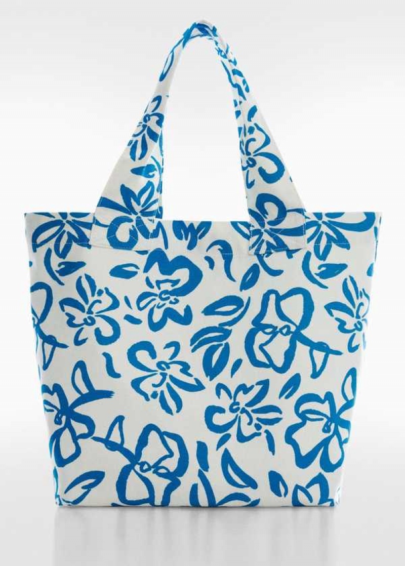 Mango Floral Tote Bag | MNG-23216