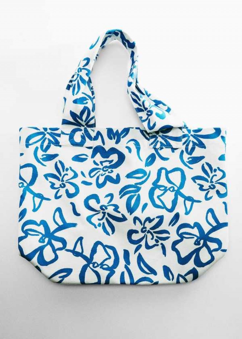 Mango Floral Tote Bag | MNG-23216