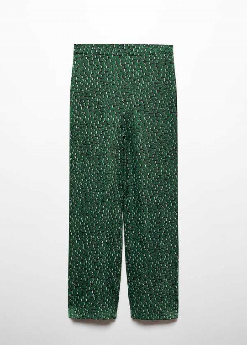 Mango Flowy Printed Pants | MNG-24373