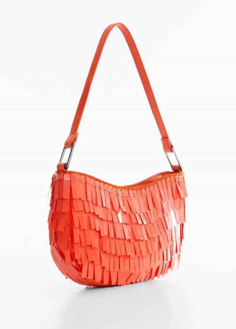 Mango Fringed Shoulder Bag | MNG-23241