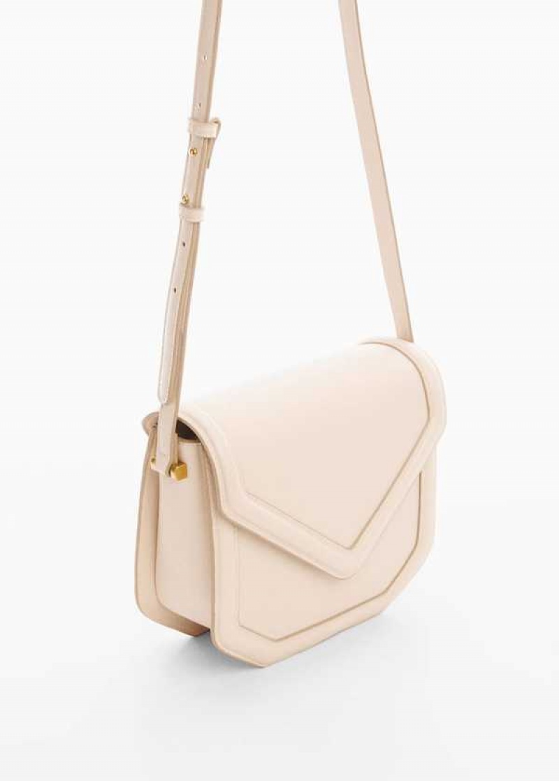 Mango Geometric Flap Bag | MNG-23153